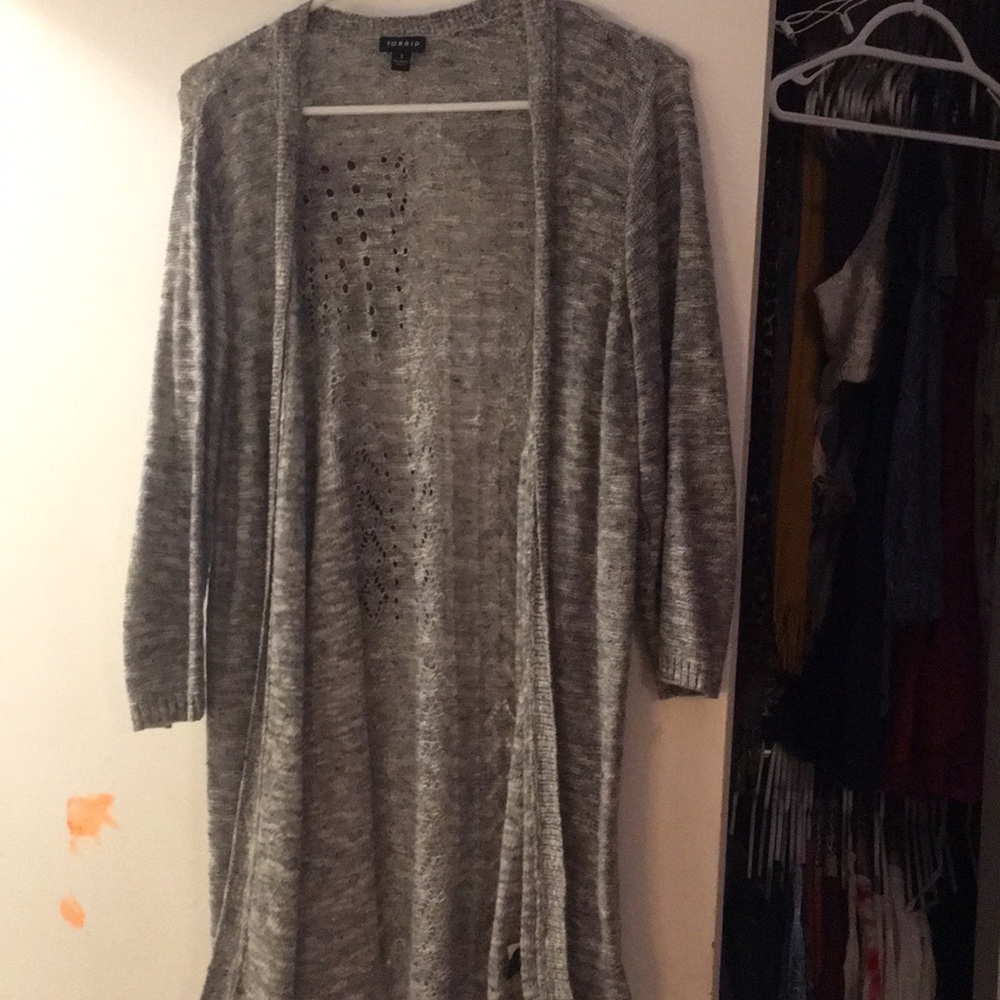 Plus size cardigan